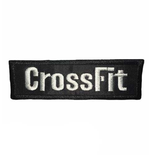 PBAD827C Emblema de CrossFit – Parches Bordados Termoadhesivos